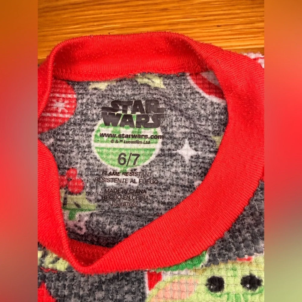 Minecraft Star Wars Pajamas Boys Size 6/7 Kids Pajama Sets Bundle Sleepwear